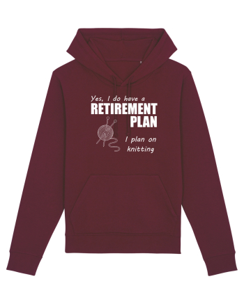 KNIT Burgundy