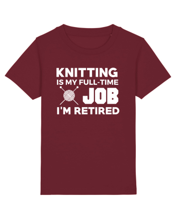KNIT Burgundy