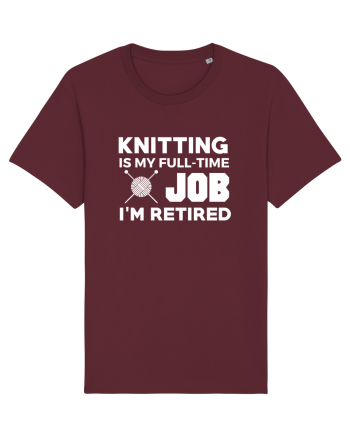 KNIT Burgundy