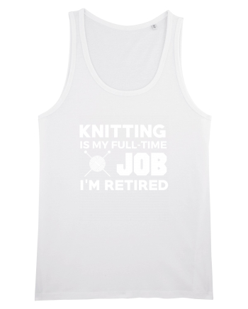 KNIT White