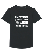 KNIT Tricou mânecă scurtă guler larg Bărbat Skater