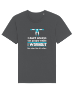 WORKOUT Tricou mânecă scurtă Unisex Rocker