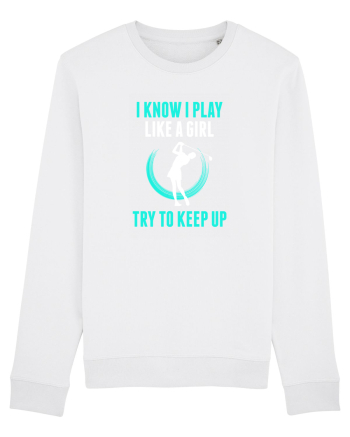 GOLFING White