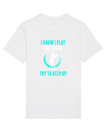 GOLFING White