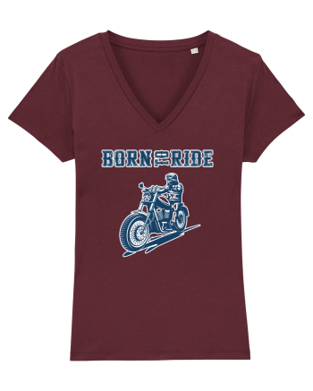 Born to ride Burgundy
