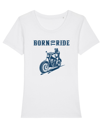 Born to ride White