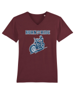 Born to ride Tricou mânecă scurtă guler V Bărbat Presenter