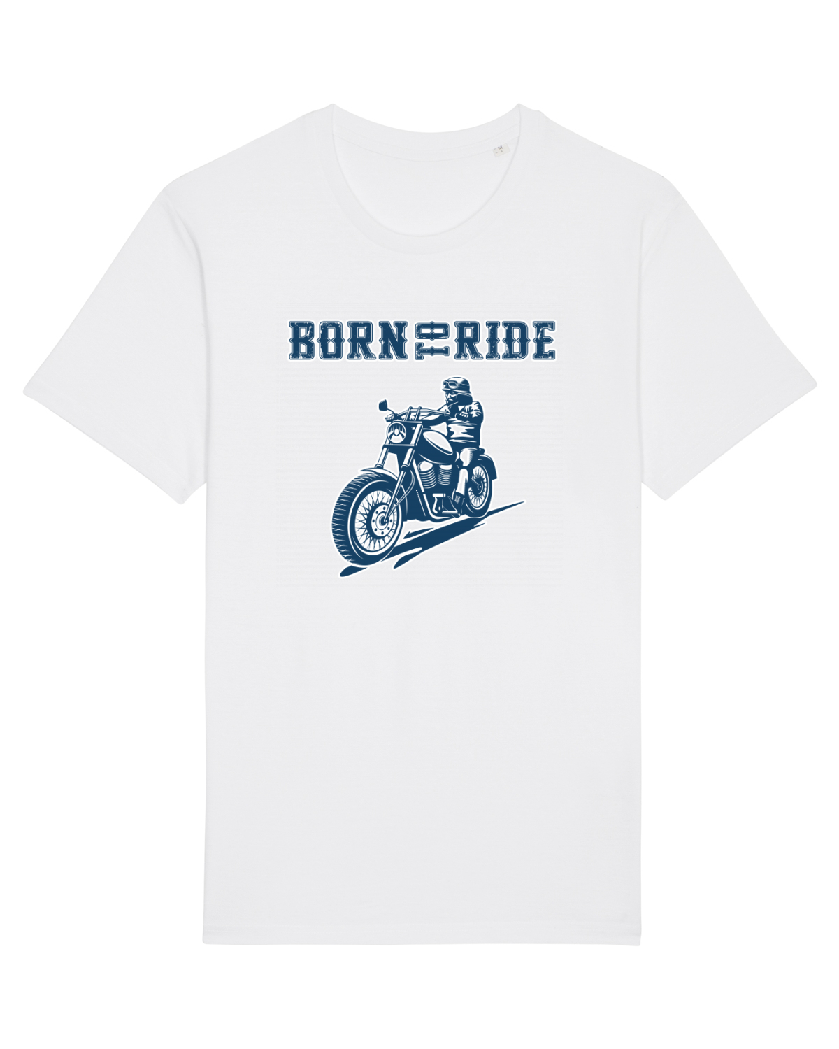 Tricou mânecă scurtă Unisex Rocker White