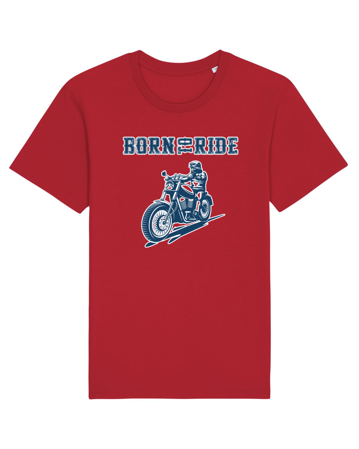 Tricou mânecă scurtă Unisex Rocker Red