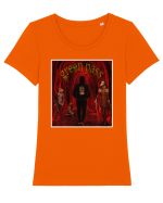 green pass Tricou mânecă scurtă guler larg fitted Damă Expresser