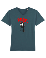 Rebel Tricou mânecă scurtă guler V Bărbat Presenter
