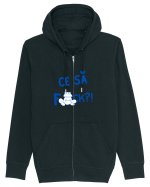 Ce sa F*uck? Hanorac cu fermoar Unisex Connector