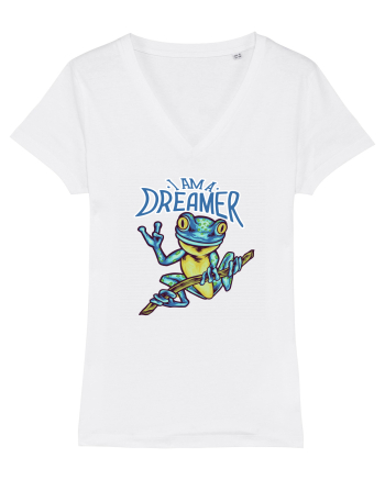I am a dreamer White