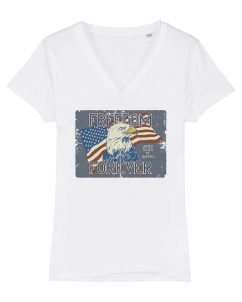 Freedom Forever America White