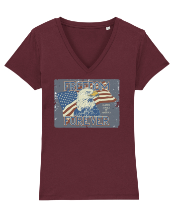 Freedom Forever America Burgundy
