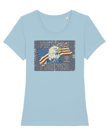 Freedom Forever America Sky Blue