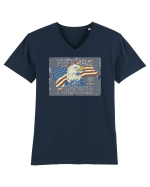 Freedom Forever America Tricou mânecă scurtă guler V Bărbat Presenter