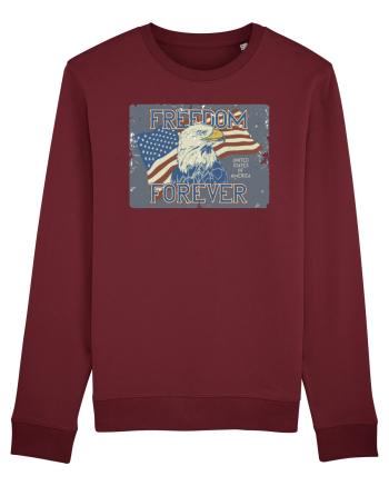 Freedom Forever America Burgundy