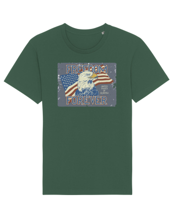 Freedom Forever America Bottle Green