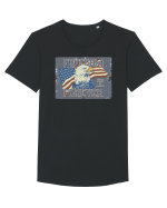 Freedom Forever America Tricou mânecă scurtă guler larg Bărbat Skater