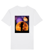 Love In The Moonlight  Tricou mânecă scurtă Unisex Rocker
