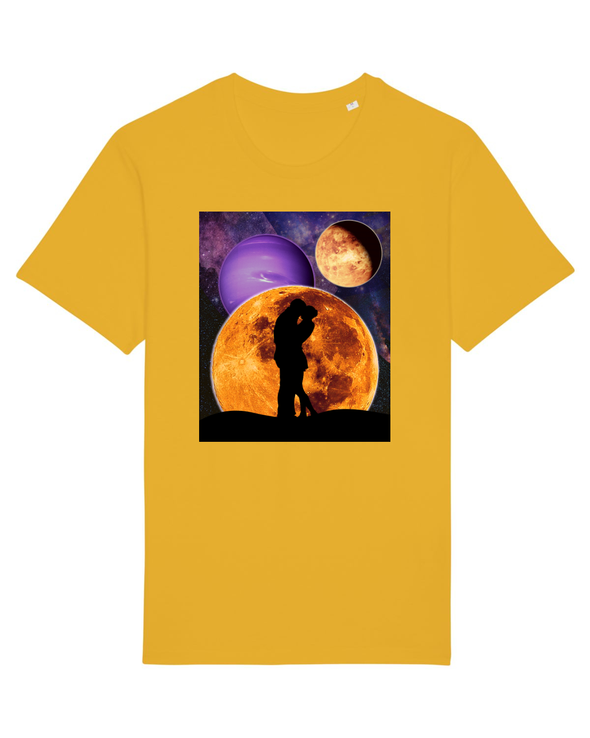 Tricou mânecă scurtă Unisex Rocker Spectra Yellow