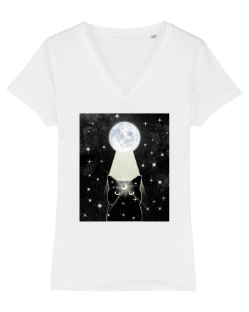 Moon Cat White