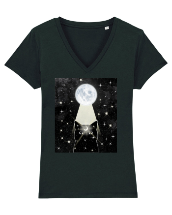 Moon Cat Black