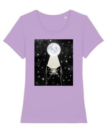 Moon Cat Lavender Dawn