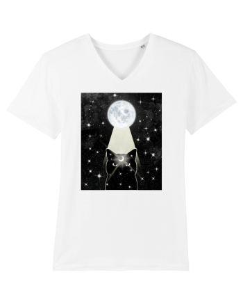 Moon Cat White