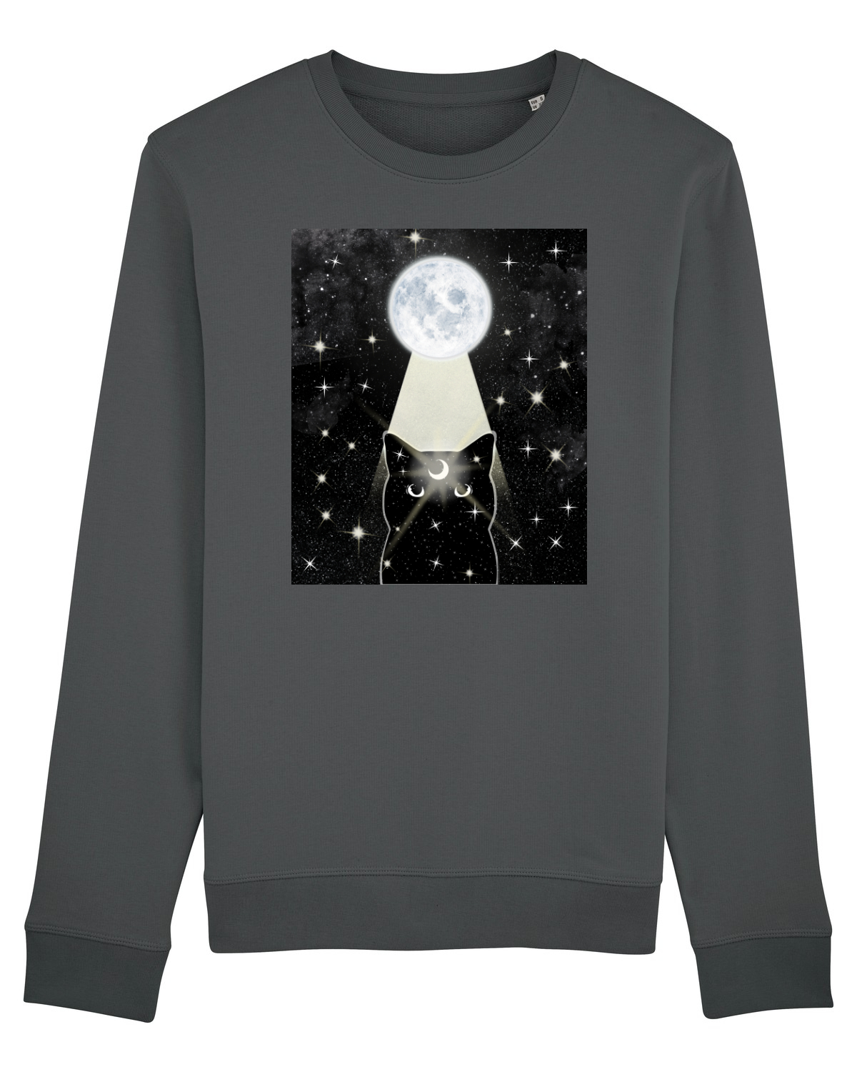 Bluză mânecă lungă Unisex Rise Anthracite