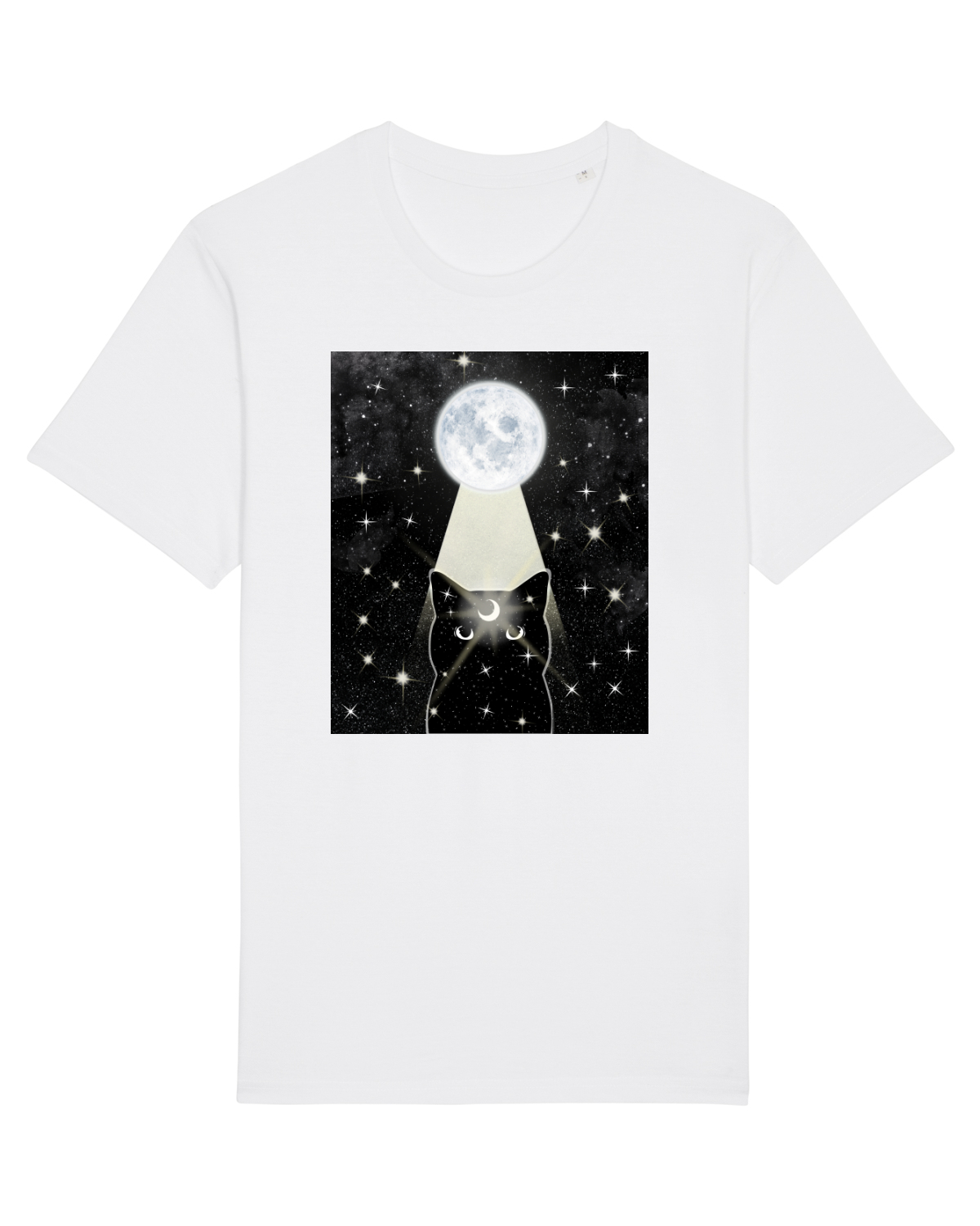 Tricou mânecă scurtă Unisex Rocker White