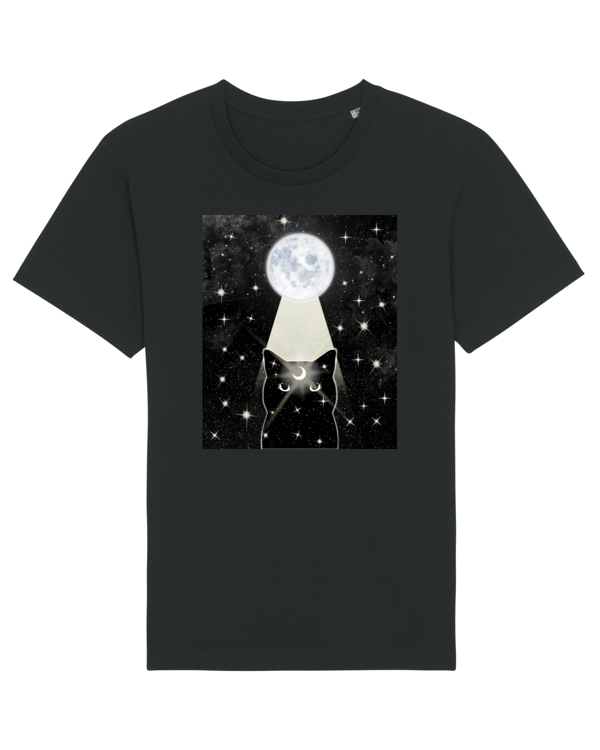 Tricou mânecă scurtă Unisex Rocker Black