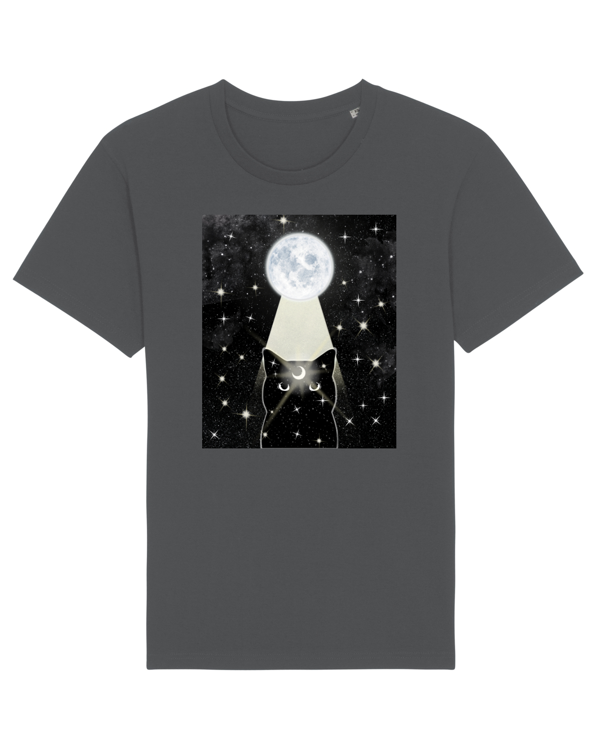 Tricou mânecă scurtă Unisex Rocker Anthracite