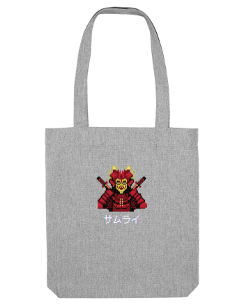 Samurai în Japoneză (pixel art) alb Heather Grey