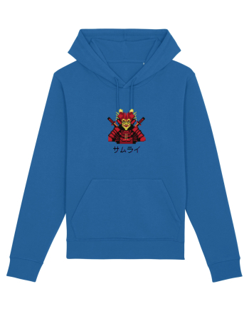 Samurai în Japoneză (pixel art) negru Royal Blue