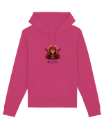 Samurai în Japoneză (pixel art) negru Hanorac Unisex Drummer