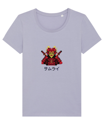 Samurai în Japoneză (pixel art) negru Lavender
