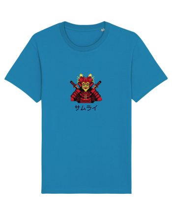 Samurai în Japoneză (pixel art) negru Azur