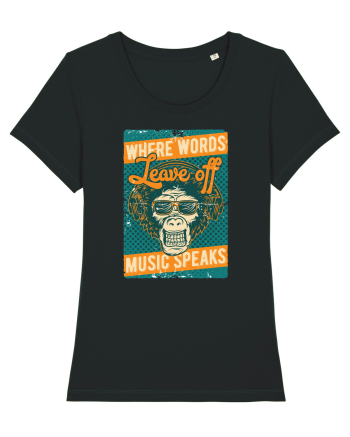 Where Words Leave off Music Speaks Black