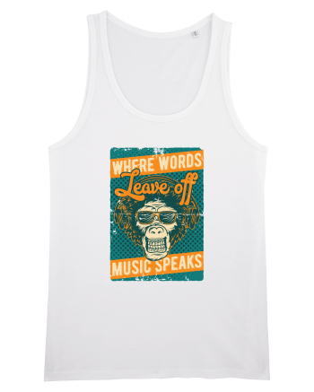 Where Words Leave off Music Speaks White
