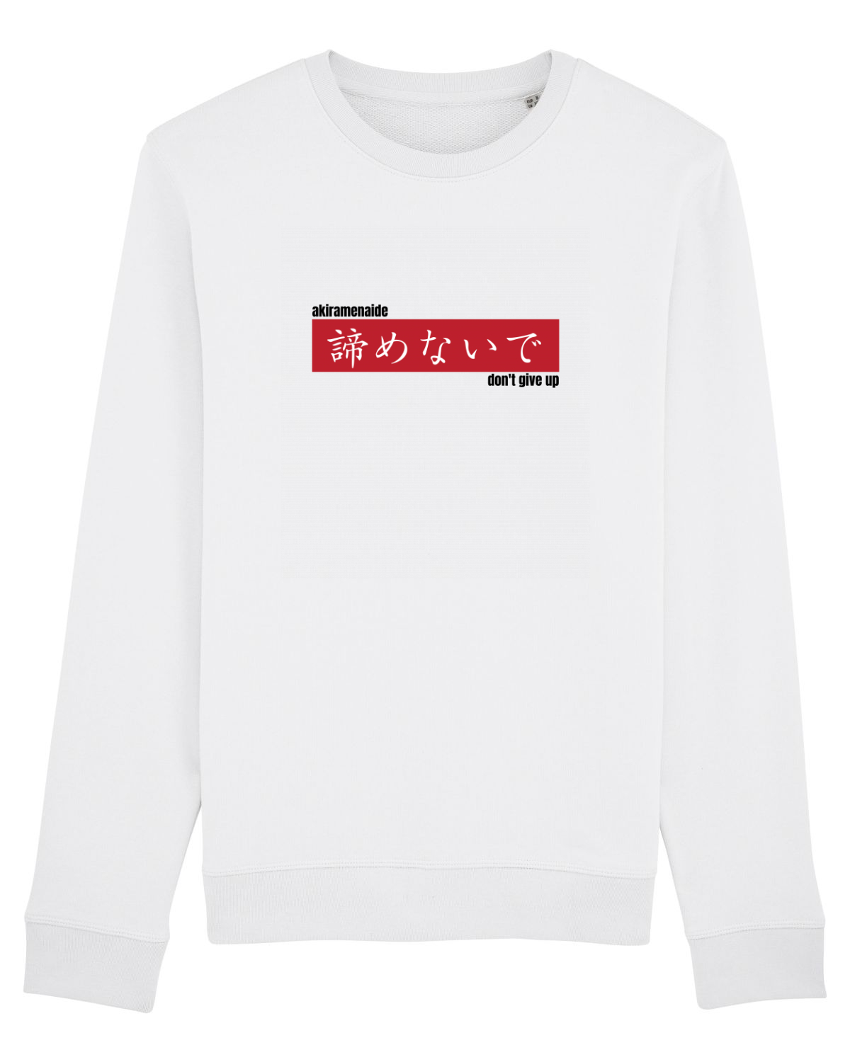 Bluză mânecă lungă Unisex Rise White