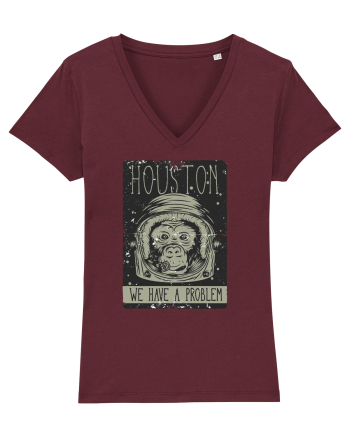 Houston we have a problem Burgundy