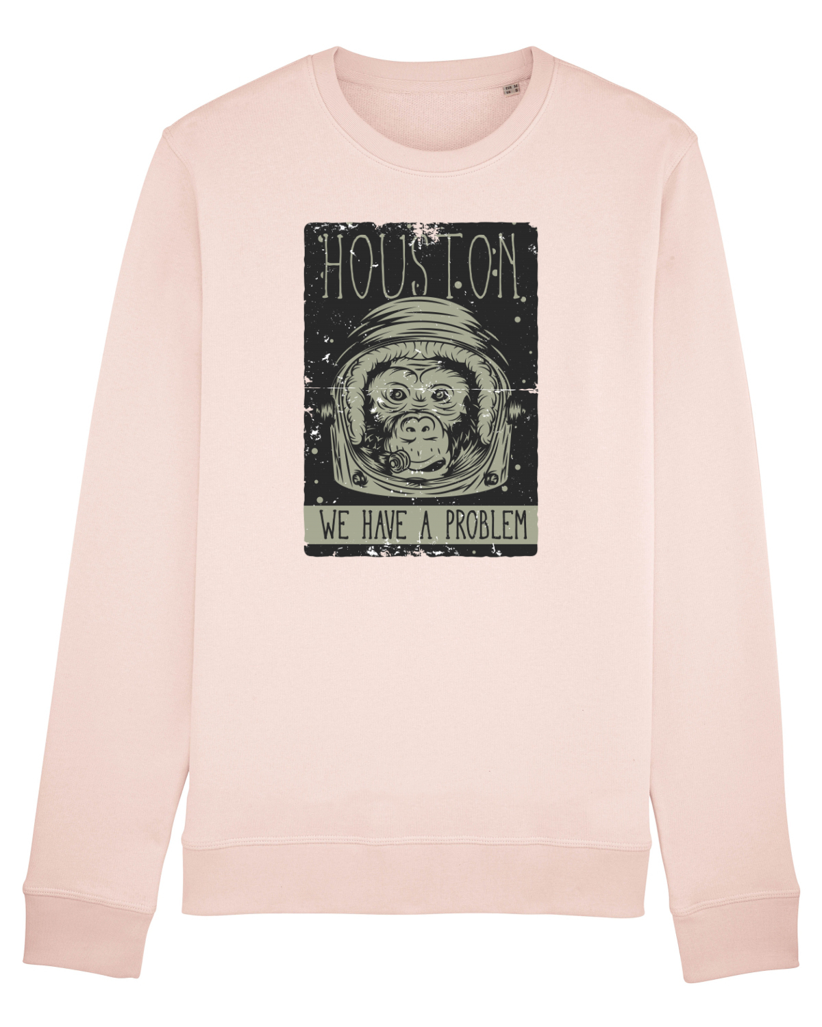 Bluză mânecă lungă Unisex Rise Candy Pink