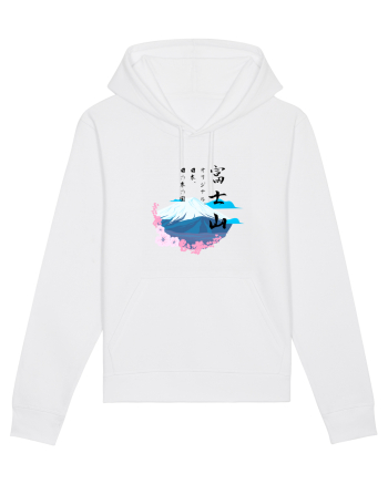 Muntele Fuji (Fujisan) negru  White