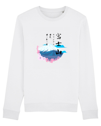 Muntele Fuji (Fujisan) negru  White