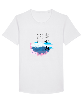Muntele Fuji (Fujisan) negru  White