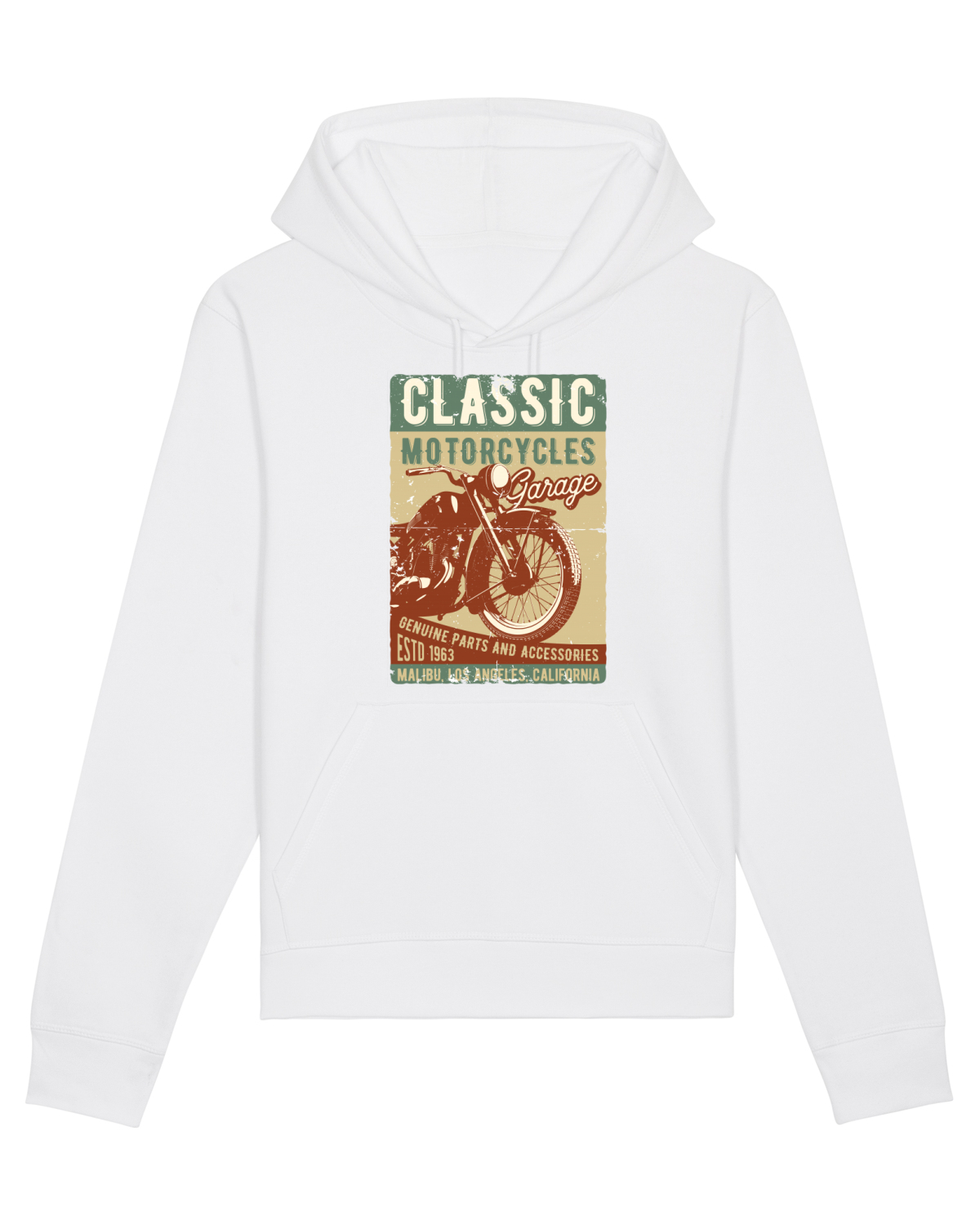 Hanorac Unisex Drummer White