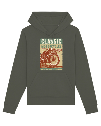 Classic Motorcycles Garage Khaki
