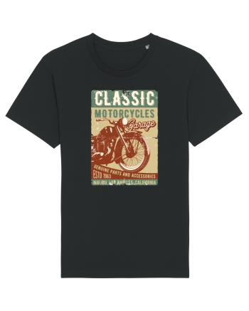 Classic Motorcycles Garage Black
